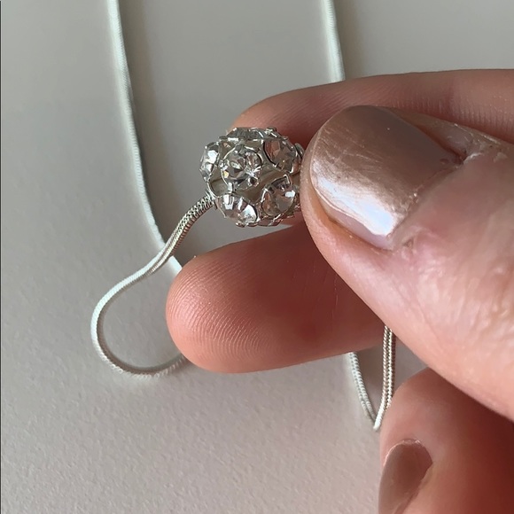 Crystal ball necklace - Picture 4 of 4
